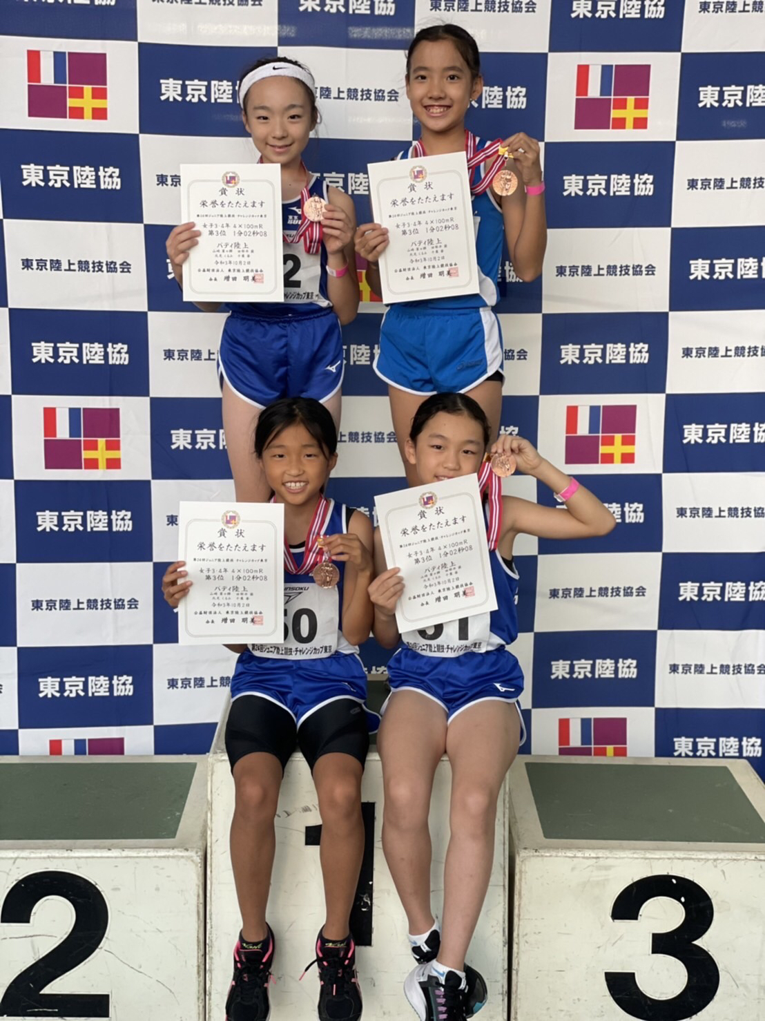 横山舞　陸上 
