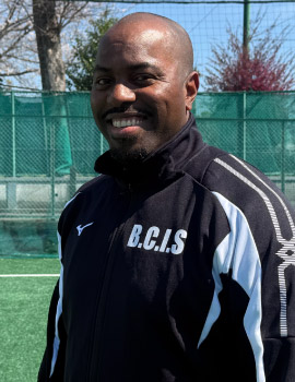 BCIS体育補助　マーヴィン先生