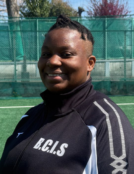 BCISジュニア担任　ローズマリー先生