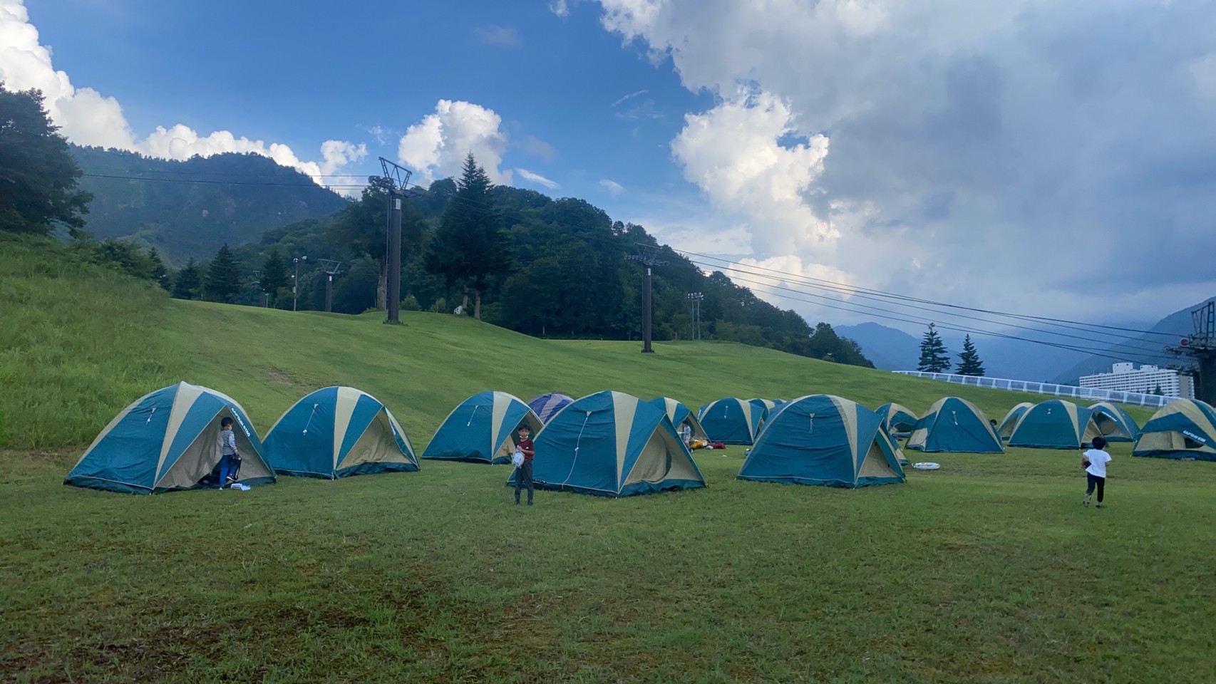 夏の思い出、小学生サマーキャンプ