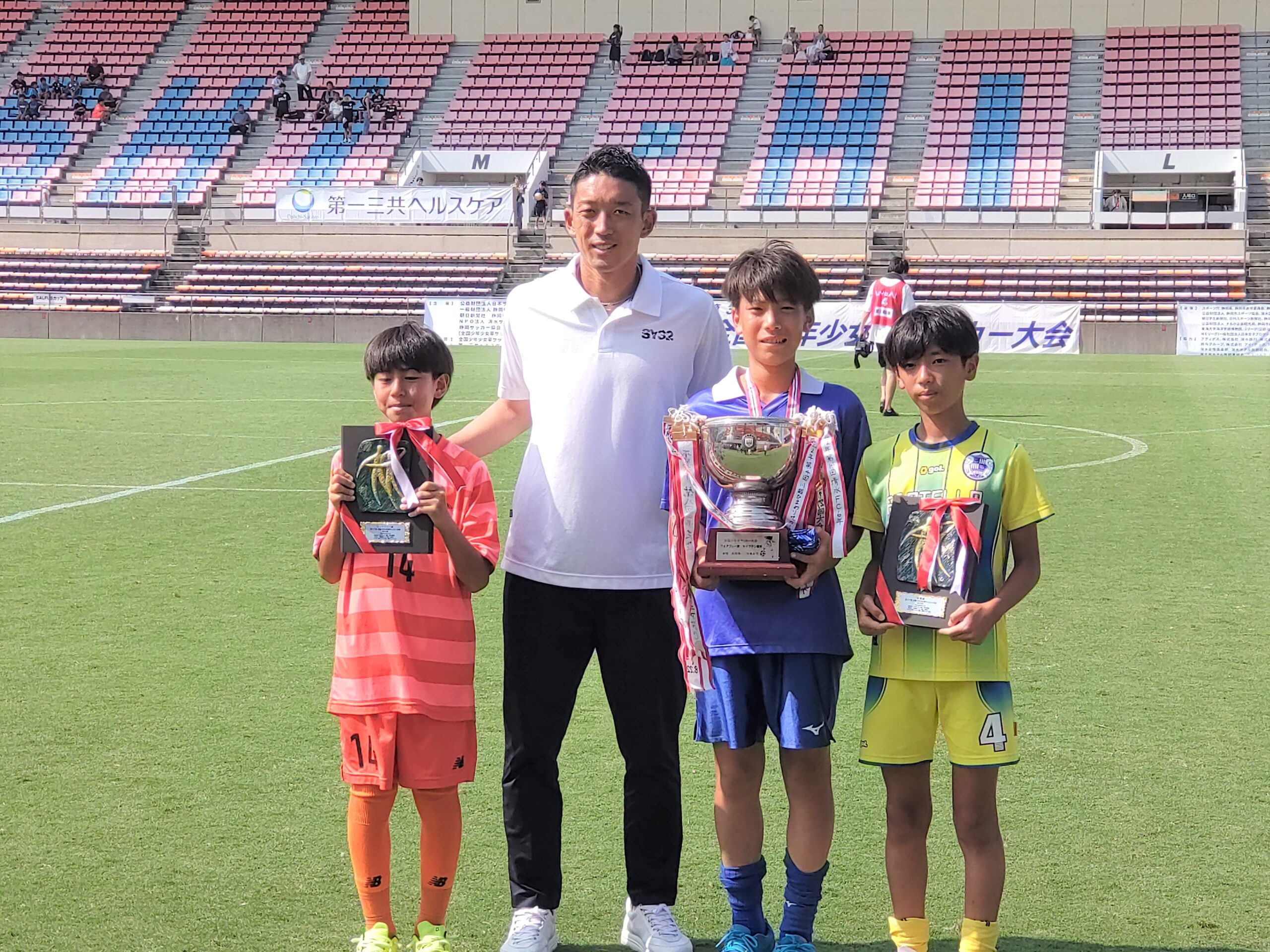 全国少年少女草サッカー大会】フェアプレー賞を受賞しました