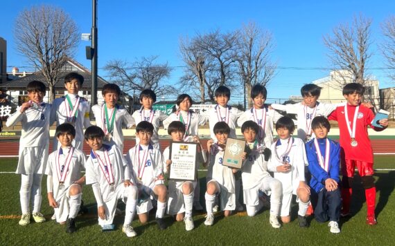 JA東京カップ東京都5年生サッカー大会 準優勝・関東大会出場権を獲得しました！（バディSC江東）