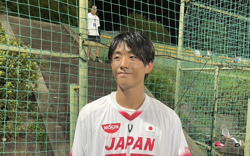 バディはるひ野園卒園の奥山廉太郎選手がラクロスUー２０日本代表に選出